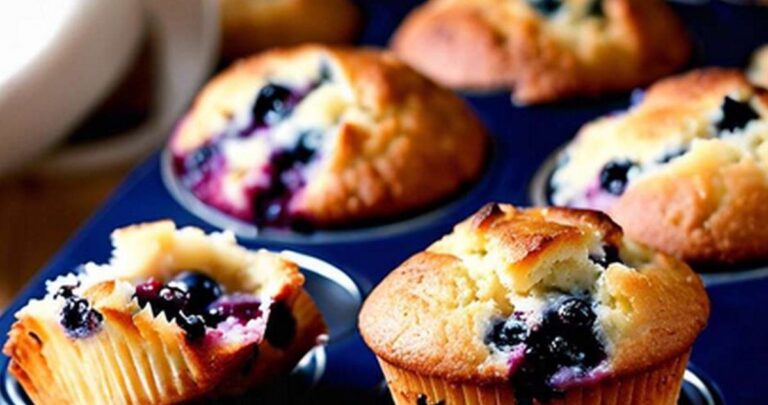muffin aux bleuets