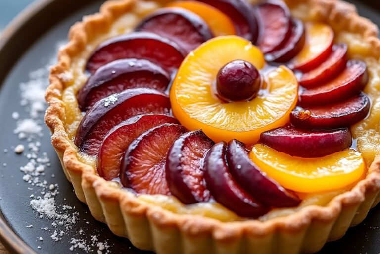 photo tarte aux mirabelles congelées