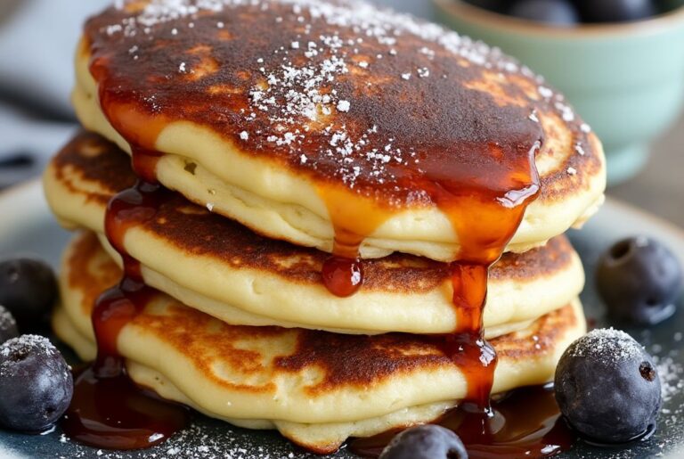 recette pancakes moelleux sans repos
