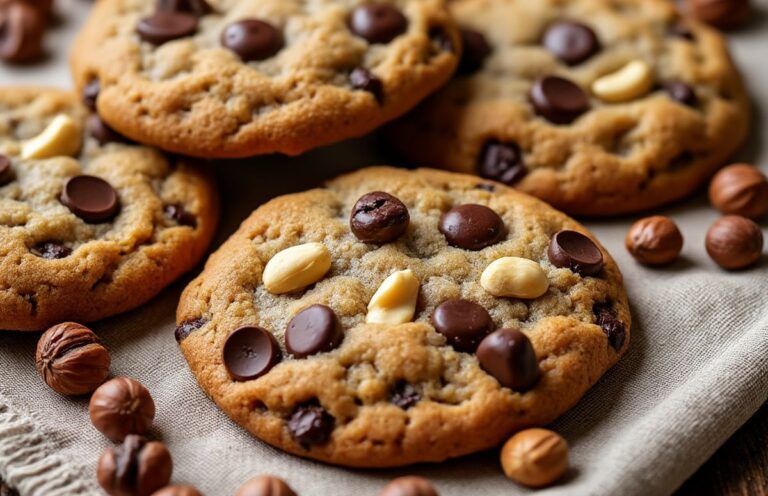 cookies américain noisette