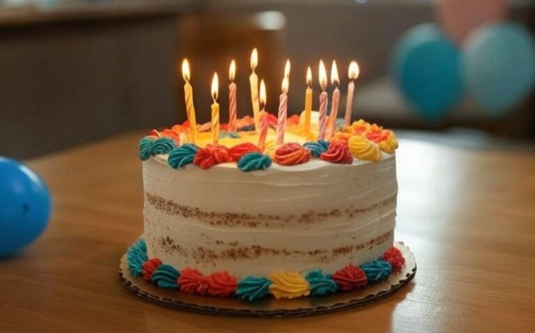 Gâteau anniversaire facile