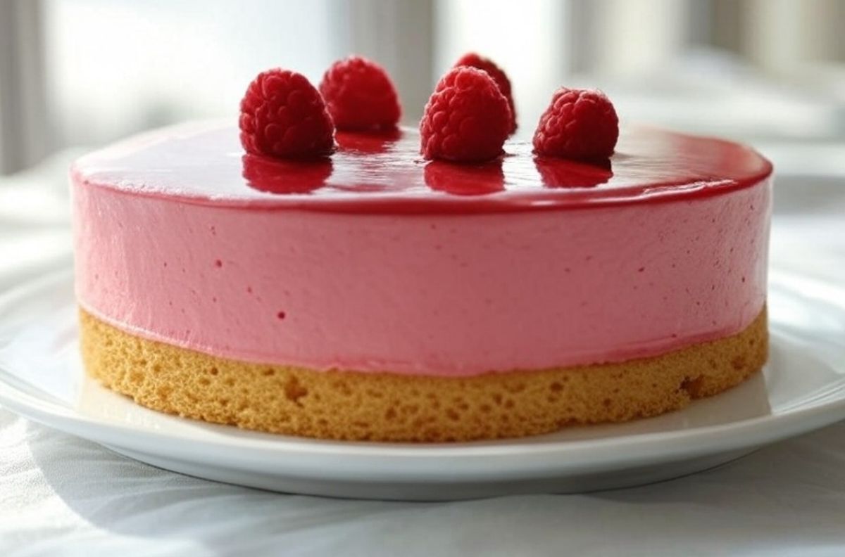 Bavarois à la framboise : la recette facile pour un dessert élégant et délicieux