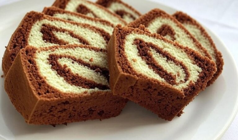 Recette de gâteau marbré chocolat facile et rapide