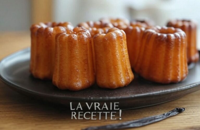Recette mini cannelés