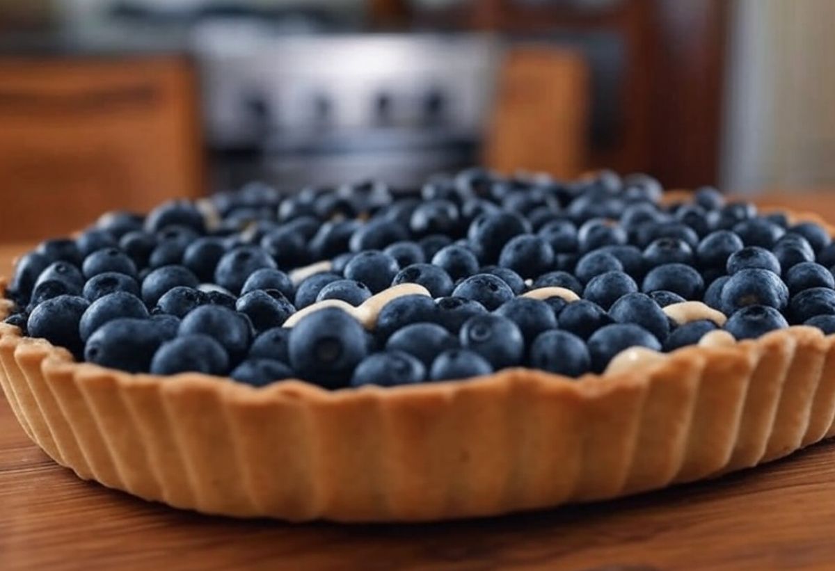 Tarte myrtilles grand-mère