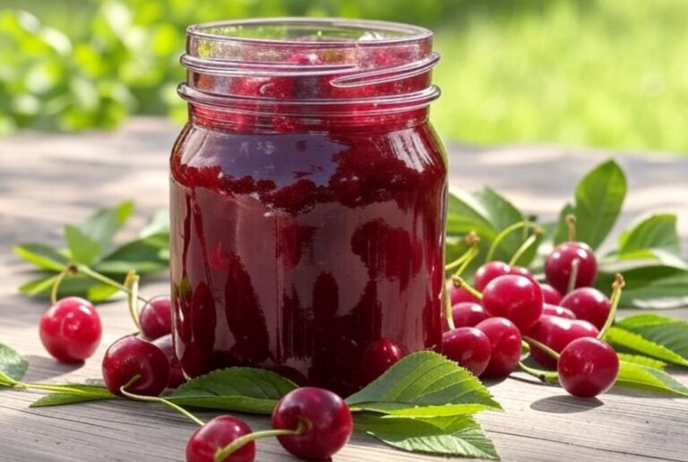 Recette confiture de cerises de grand-mère