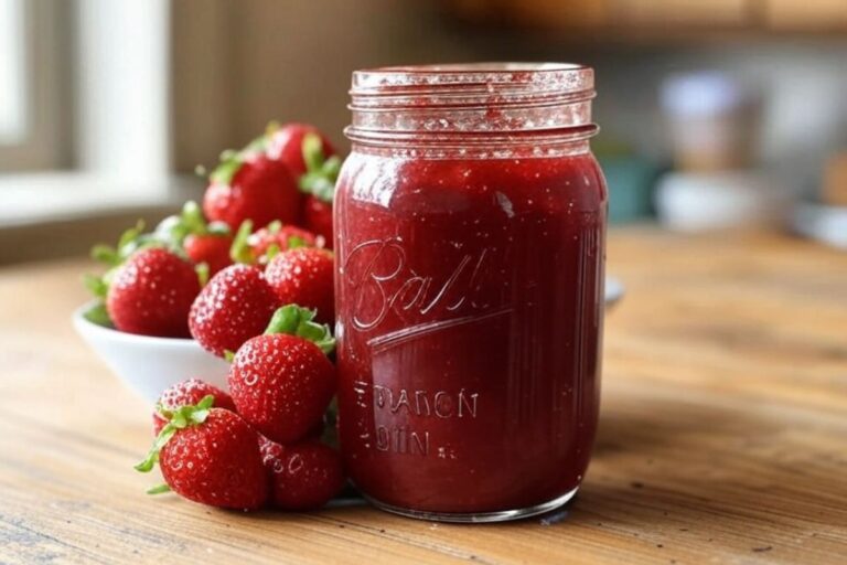 confiture de fraises à l'ancienne
