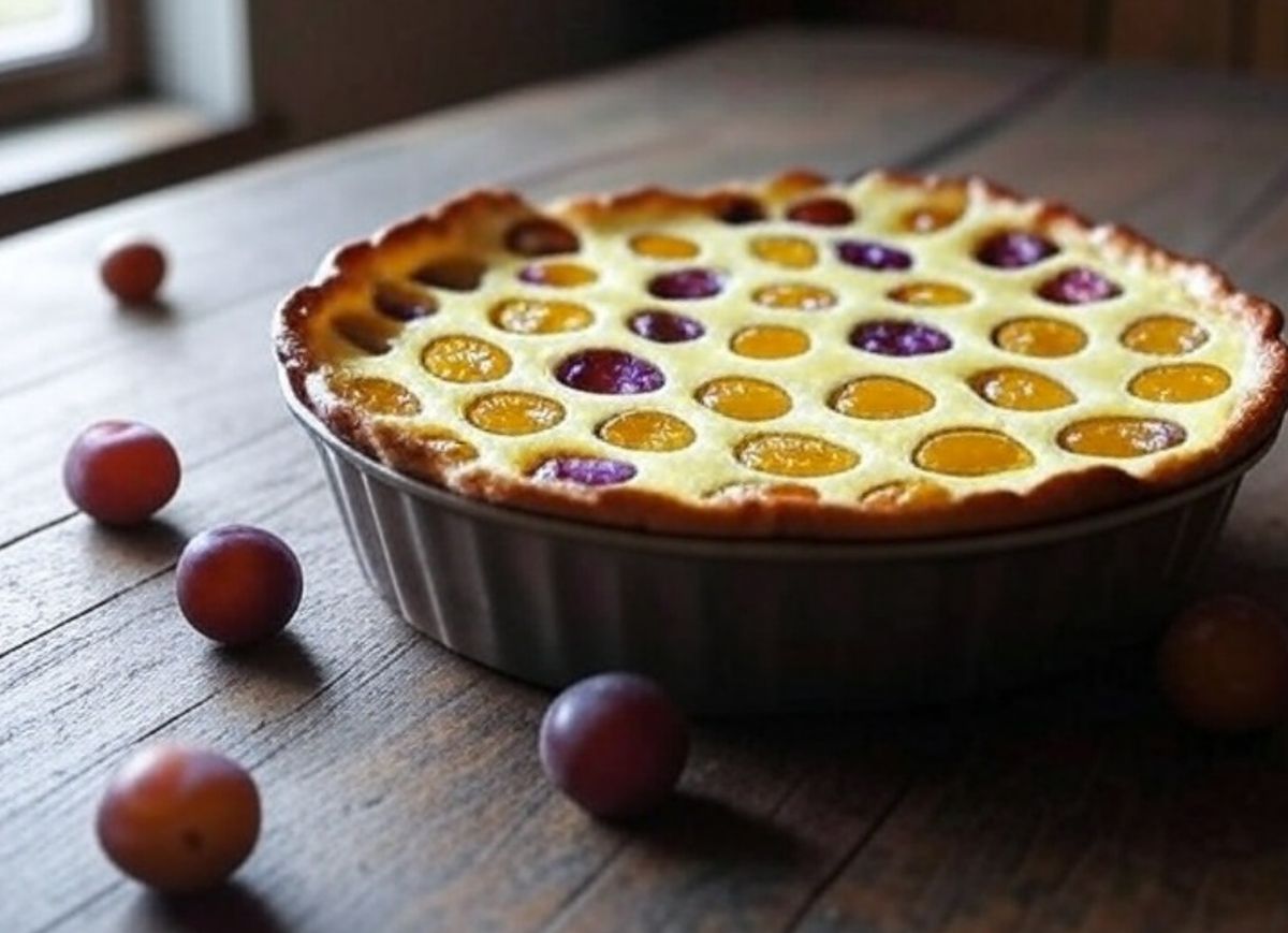Clafoutis aux mirabelles