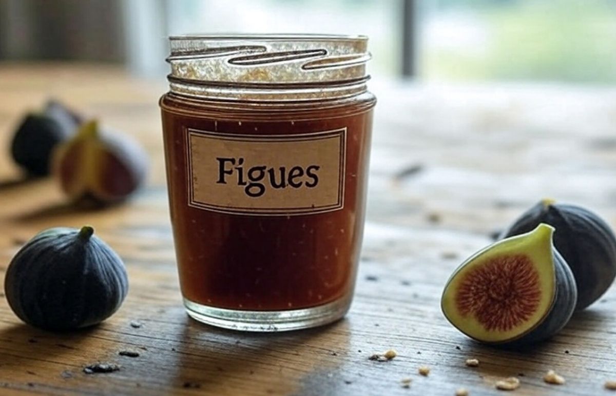Recette de confiture de figues à l'ancienne pas trop sucrée