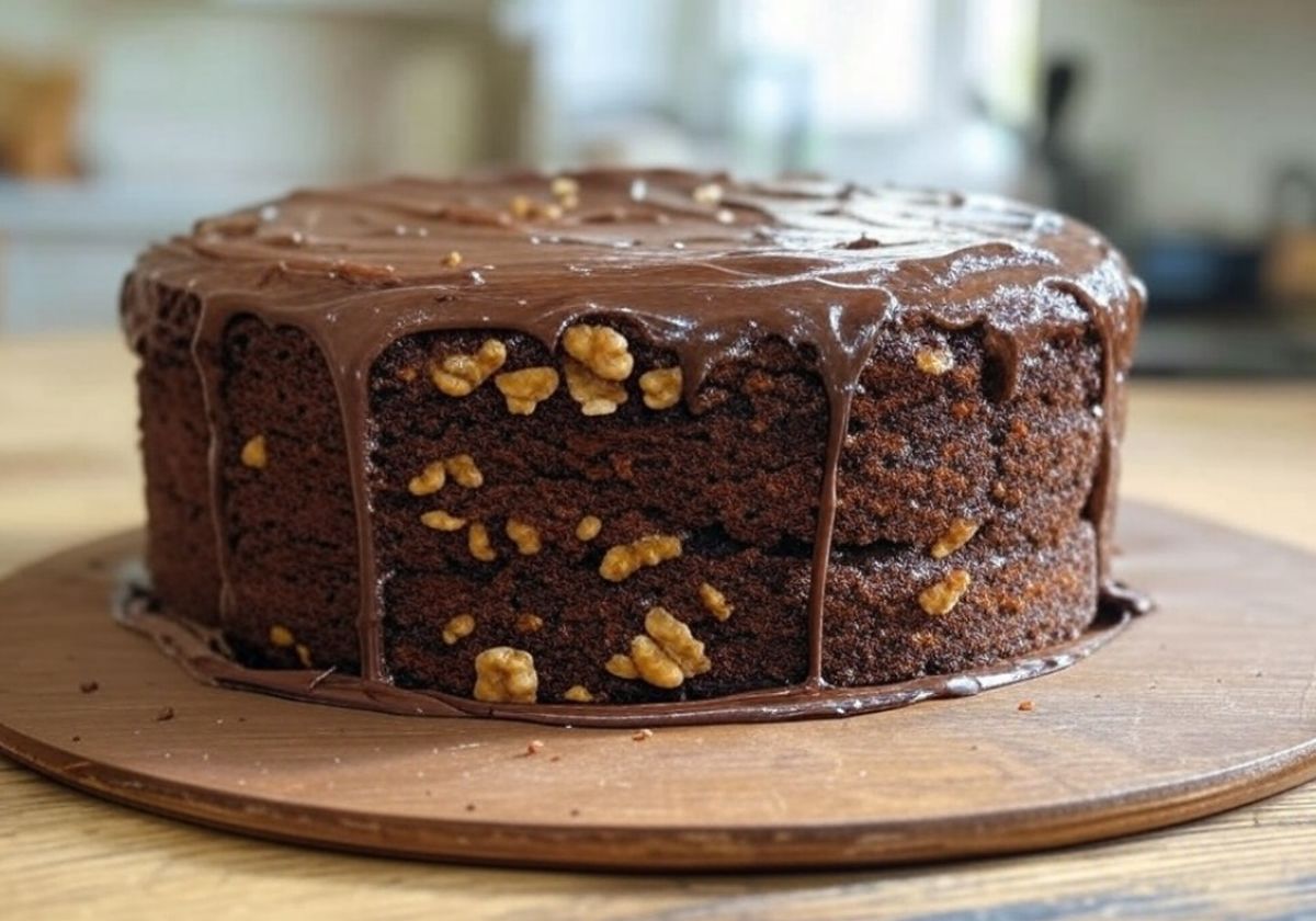 Recette gâteau moelleux au chocolat et noix un dessert gourmand