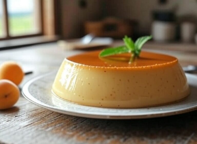 Flan aux abricots facile et rapide une recette gourmande en 30 minutes