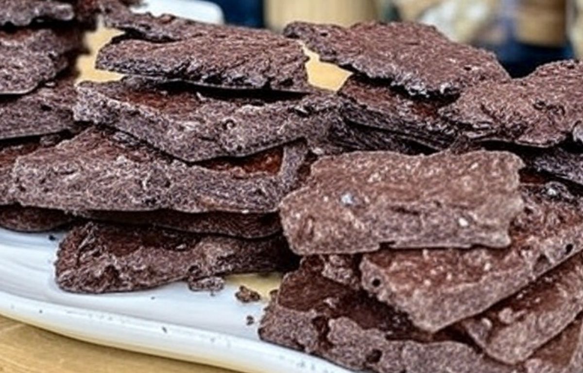 recette croustillant chocolat blanc crêpe dentelle