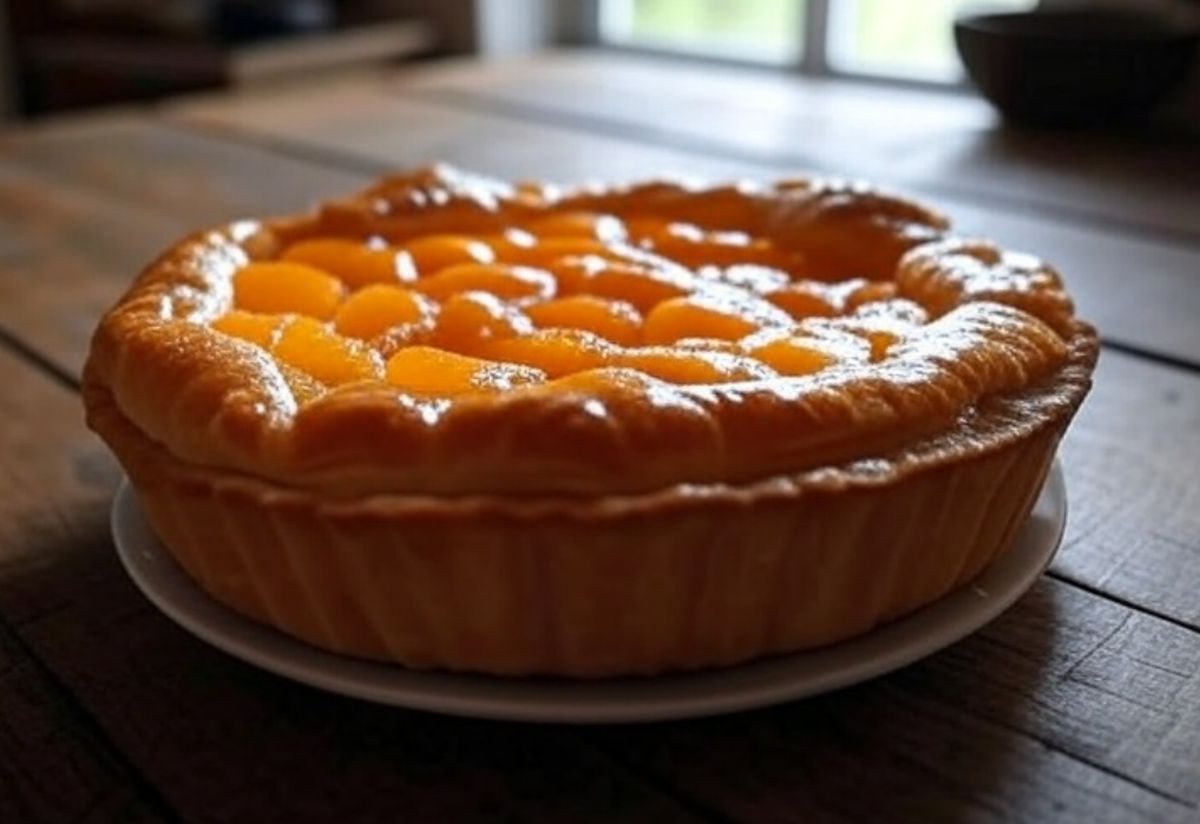 tarte à l'abricot pate feuilletée