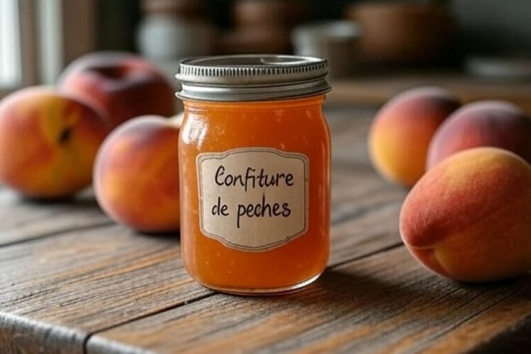 Confiture de pêches recette de grand-mère