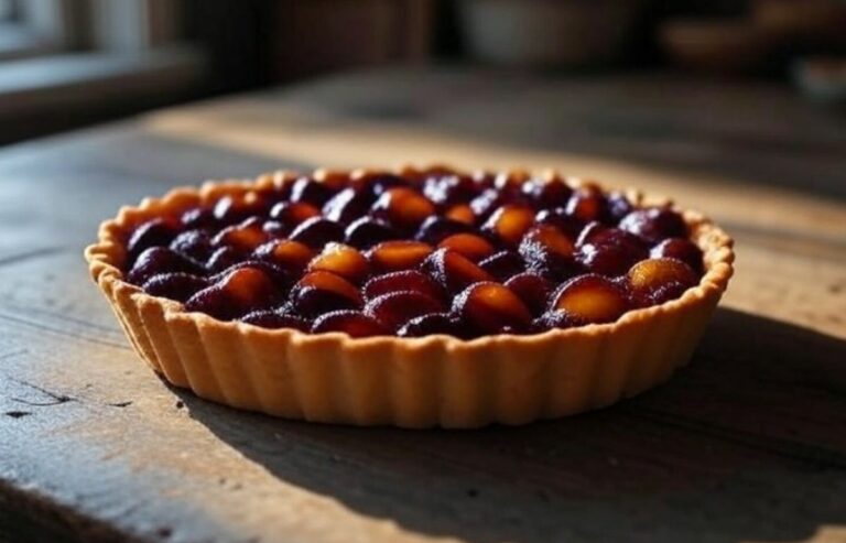 Tarte aux quetsches de ma grand-mère