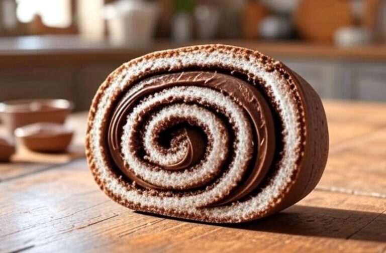 recette roulé au nutella moelleux