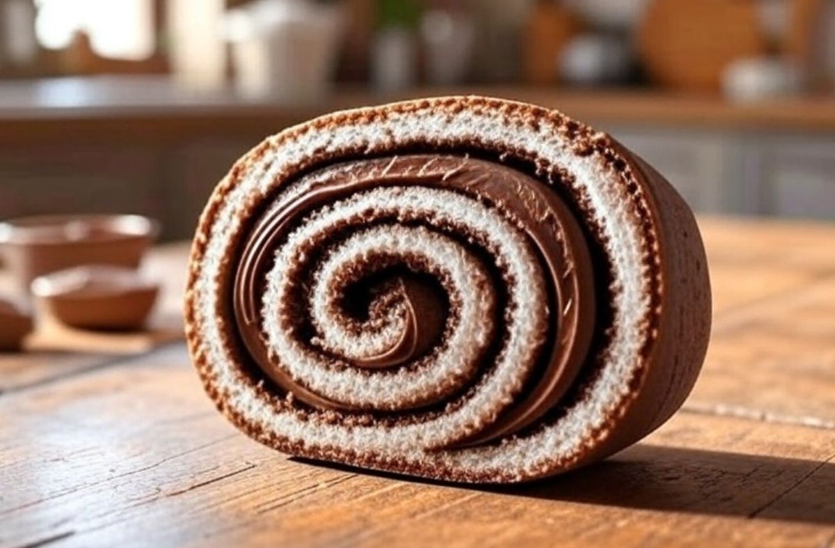 recette roulé au nutella moelleux