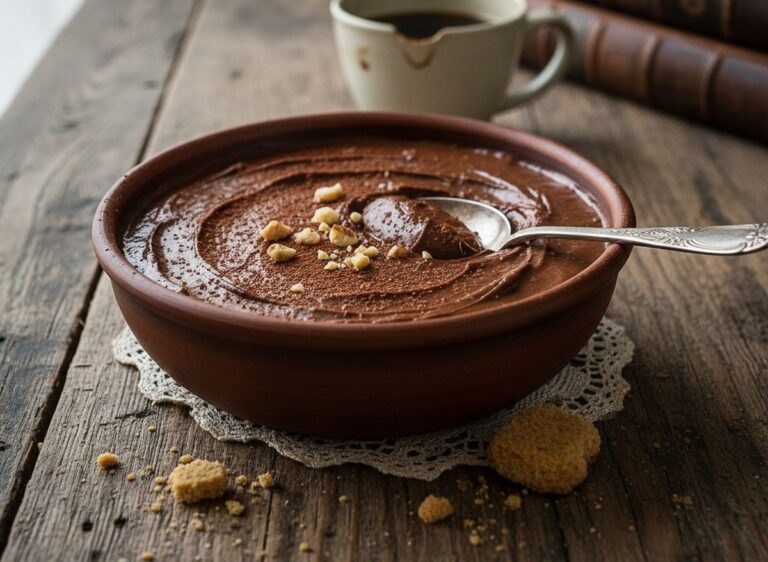 Crème au chocolat à l'ancienne