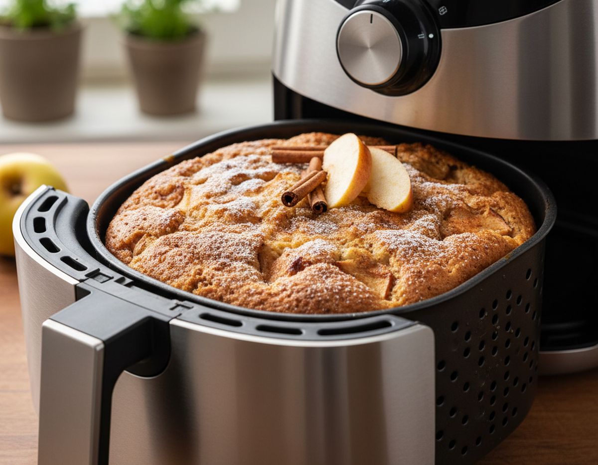 Gâteau aux pommes Air fryer