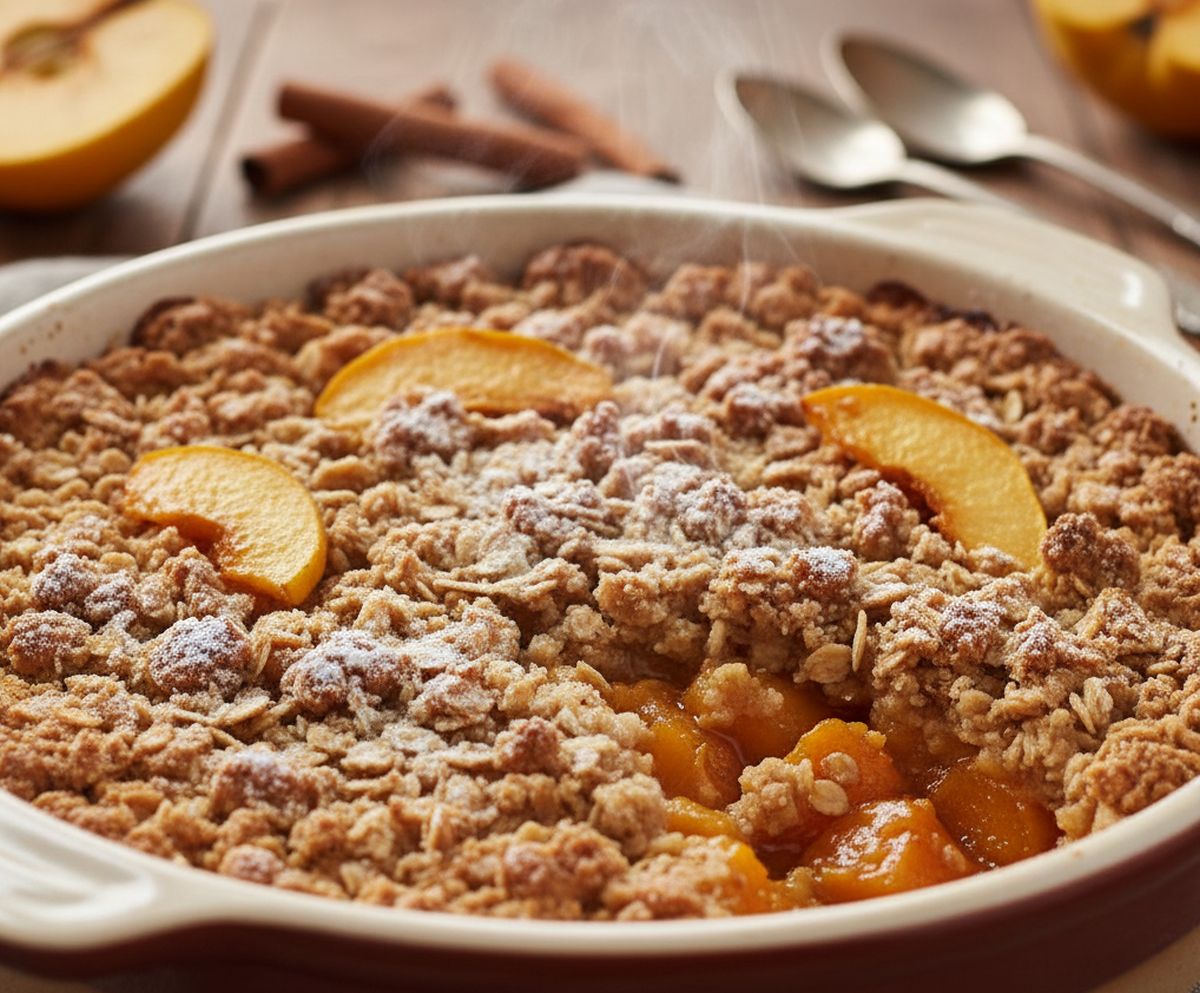 crumble aux coings