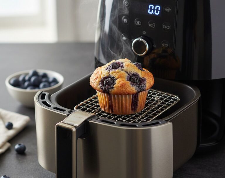 recette muffin myrtille air fryer