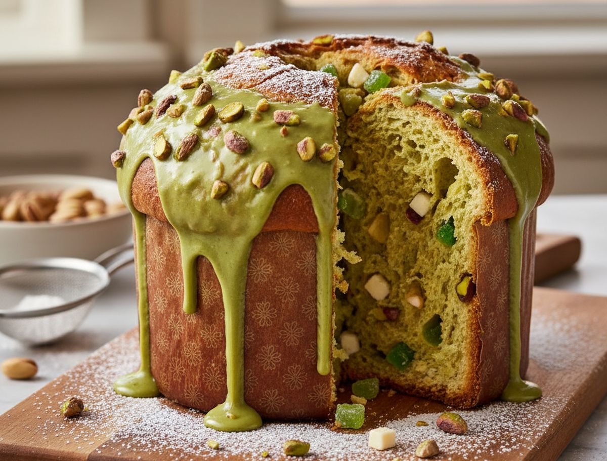 Panettone pistache : recette maison facile et meilleurs endroits pour l'acheter