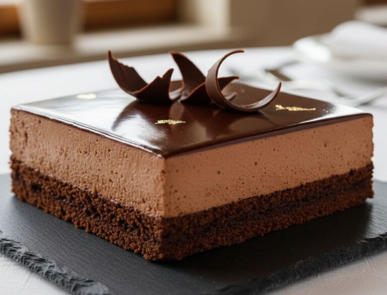 Recette gâteau chocolat royal ou trianon facile à la maison