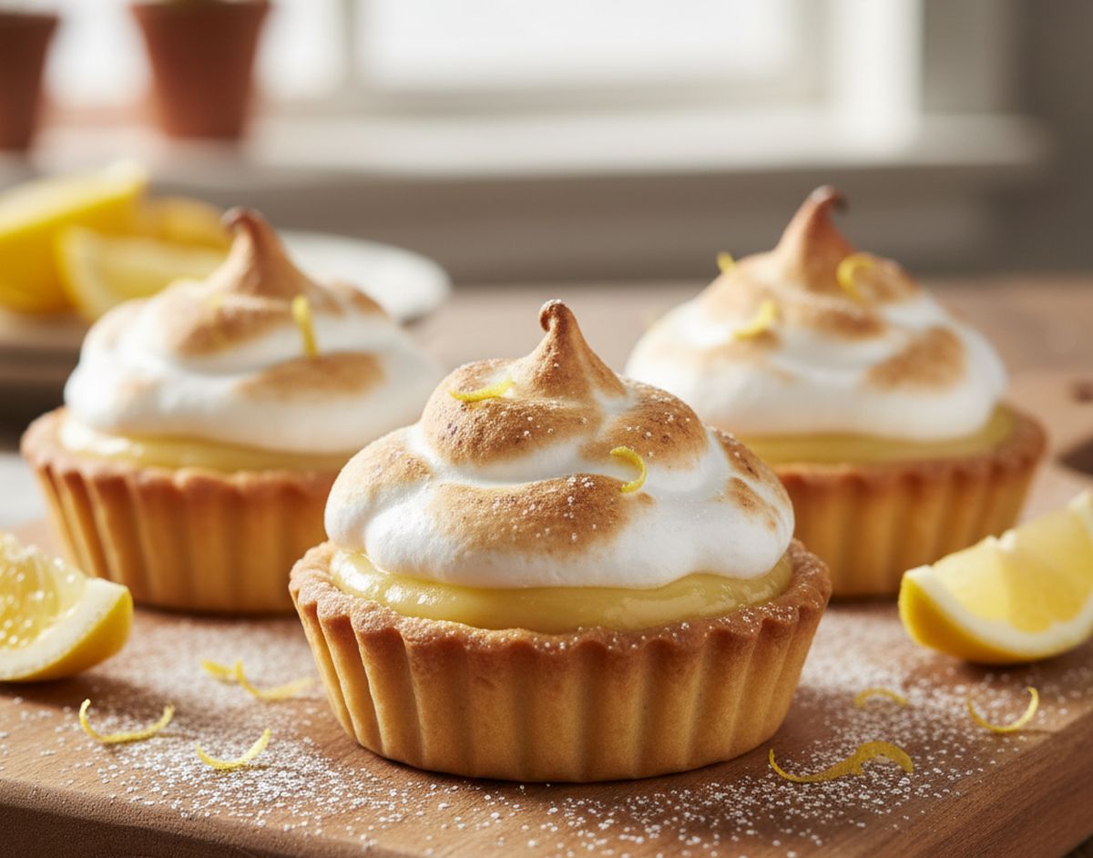 tartelettes au citron meringuées