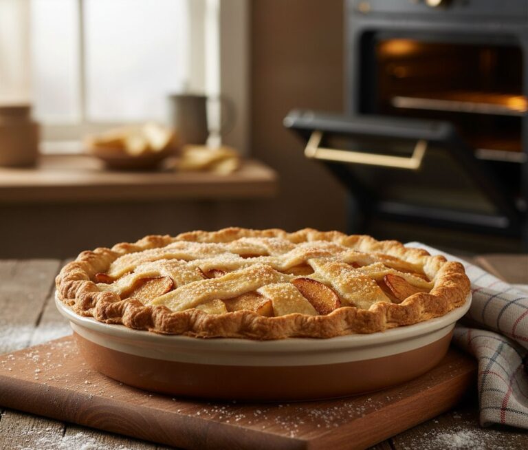 temps de cuisson tarte aux pommes pâte brisée