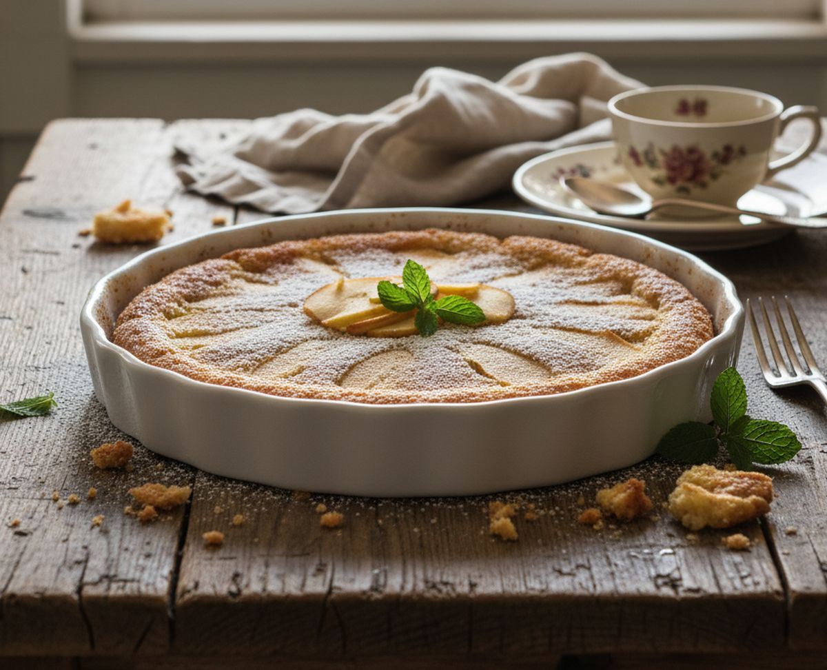 Flan aux pommes facile et rapide : un vrai délice maison à l'ancienne