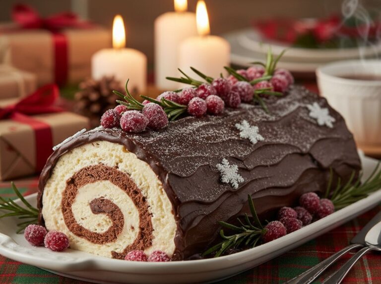 Recette bûche glacée sans sorbetière une douceur festive à préparer facilement
