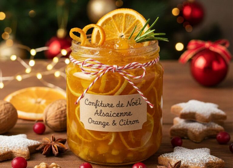 Recette confiture de Noël maison facile et gourmande