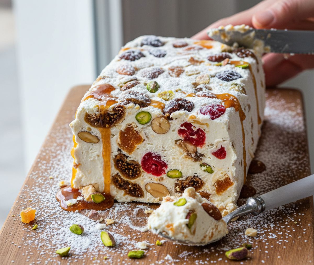 recette nougat glacé maison à l'ancienne