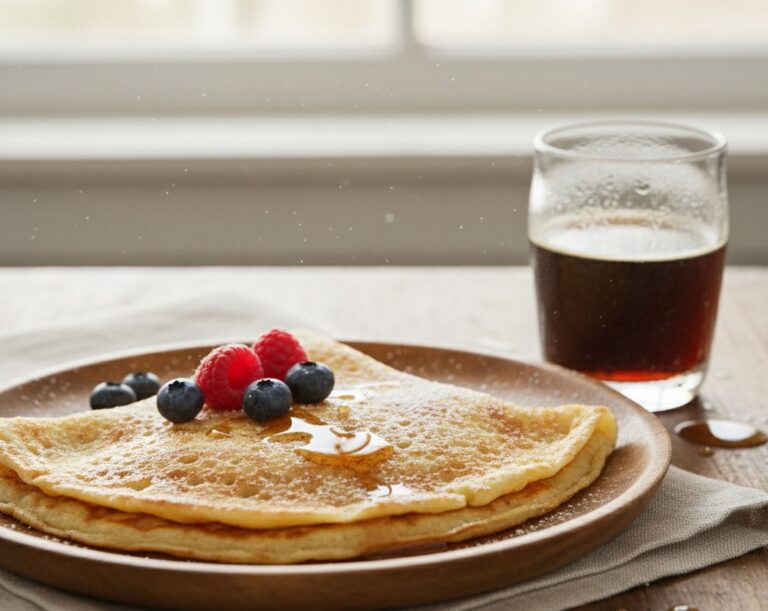 Crêpe à la bière façon grand-mère