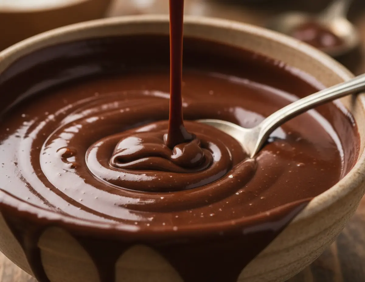Sauce au chocolat maison : recette onctueuse facile et rapide