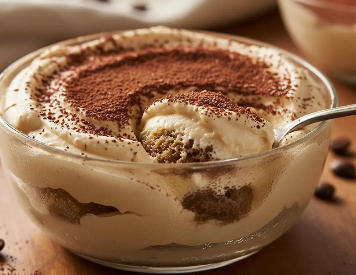 Crème tiramisu mascarpone