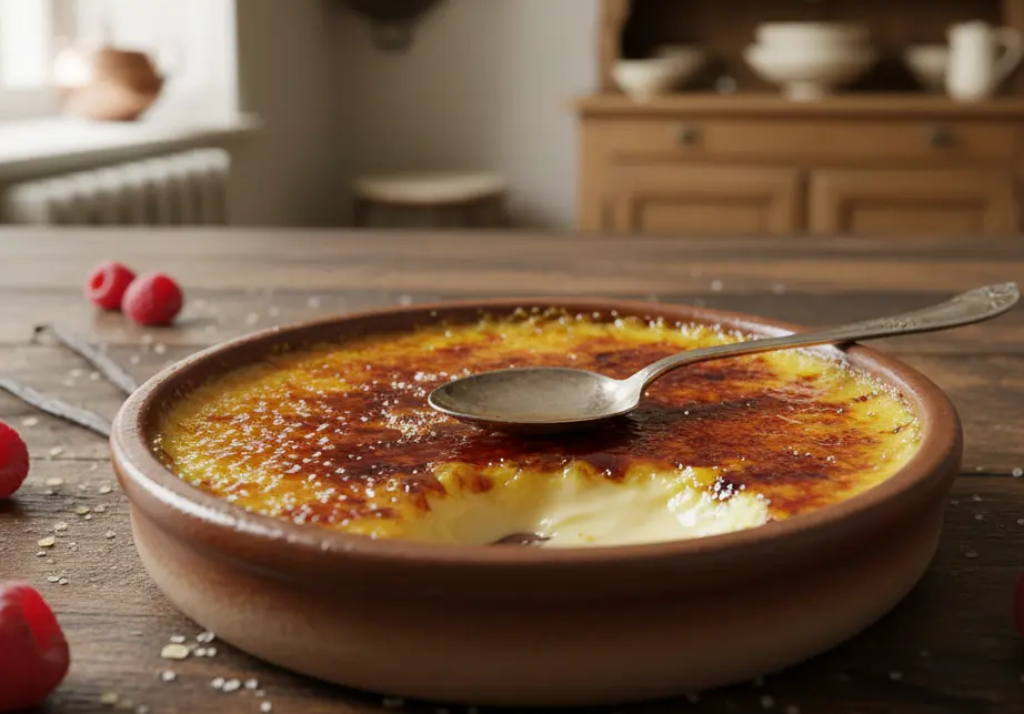 Recette crème brûlée de nos grand-mères la version authentique et fondante
