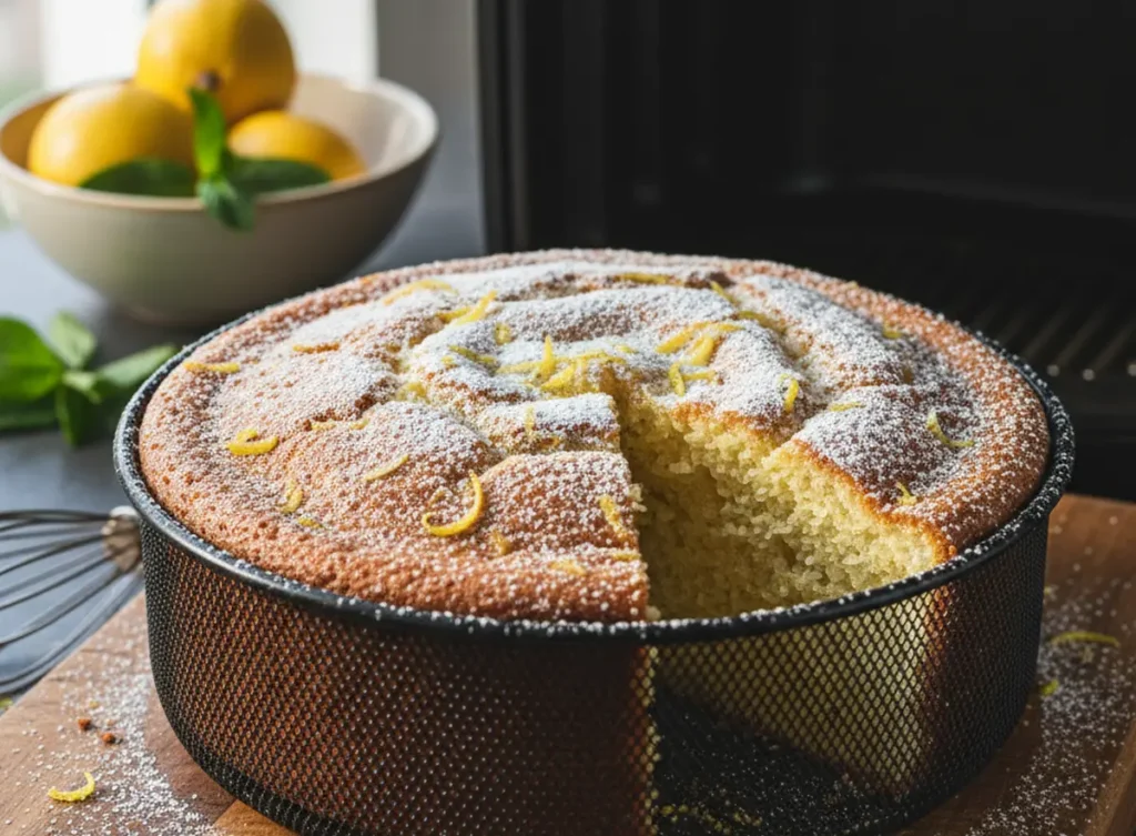 Recette gâteau au yaourt citron air fryer frais et ultra moelleux