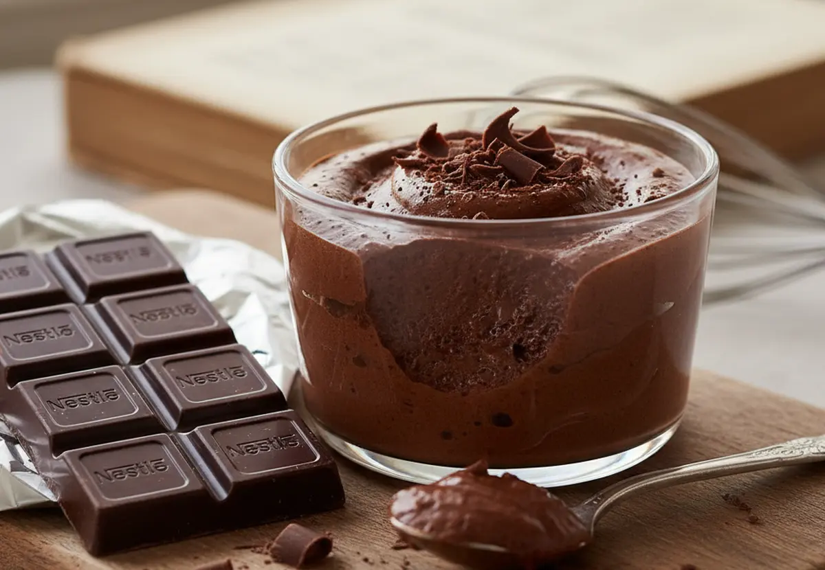 Recette mousse au chocolat Nestlé dessert