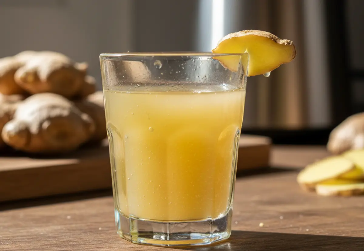 Shot au gingembre maison : recette booster d’immunité et d’énergie