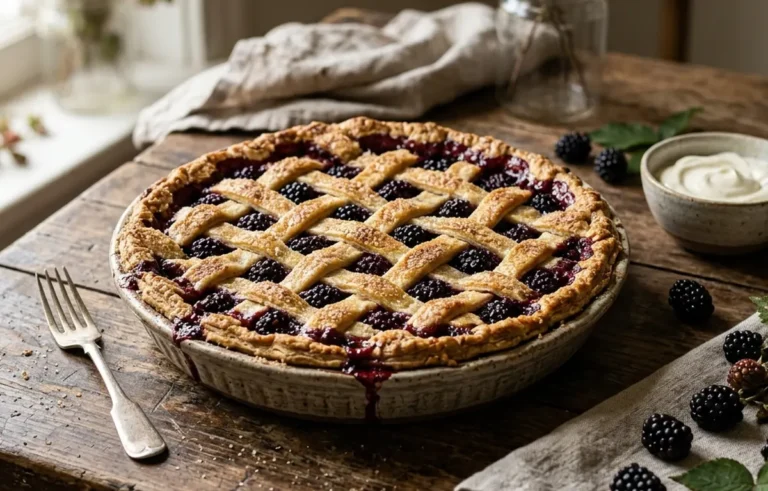 Tarte aux mûres : recette facile pour un dessert fruité et croustillant