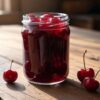 Recette de la confiture de cerises congelées avec noyaux